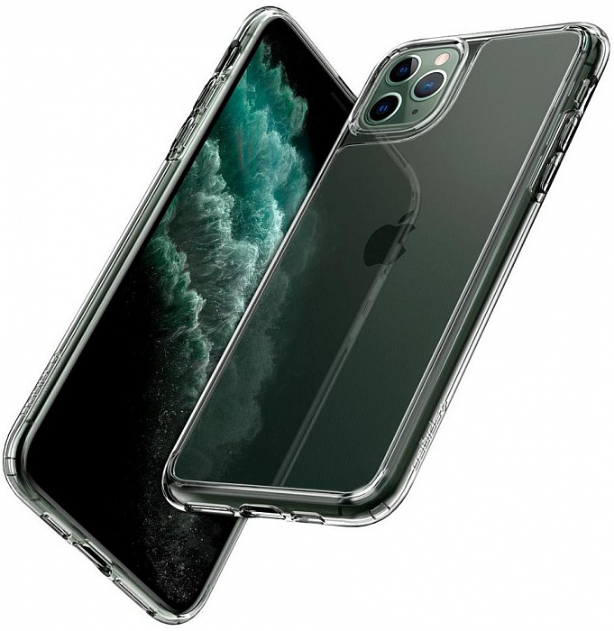 Чехол Spigen для iPhone 11 Pro Max Quartz Hybrid Clear 075CS27425