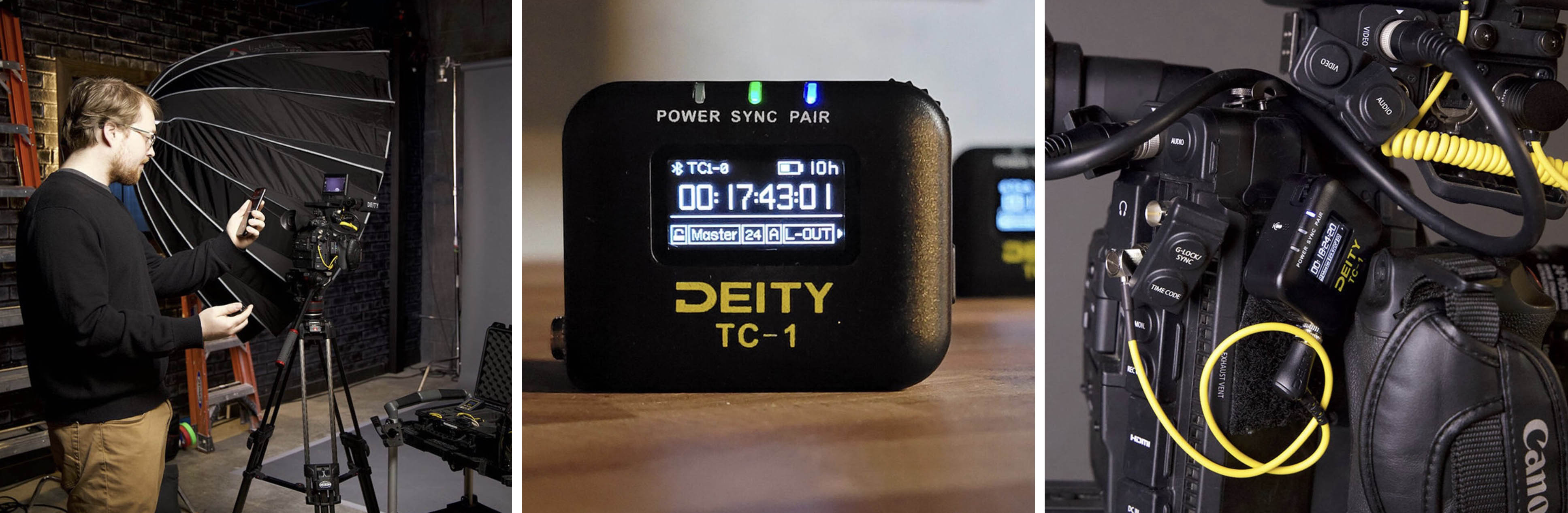Беспроводной генератор тайм-кода Deity TC-1 Kit