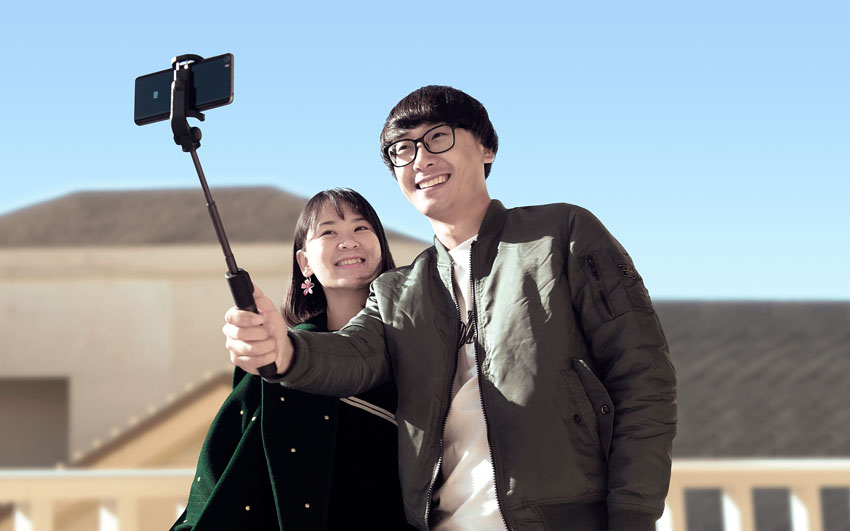 Селфи-монопод + штатив с Bluetooth Xiaomi Selfie Stick 360°