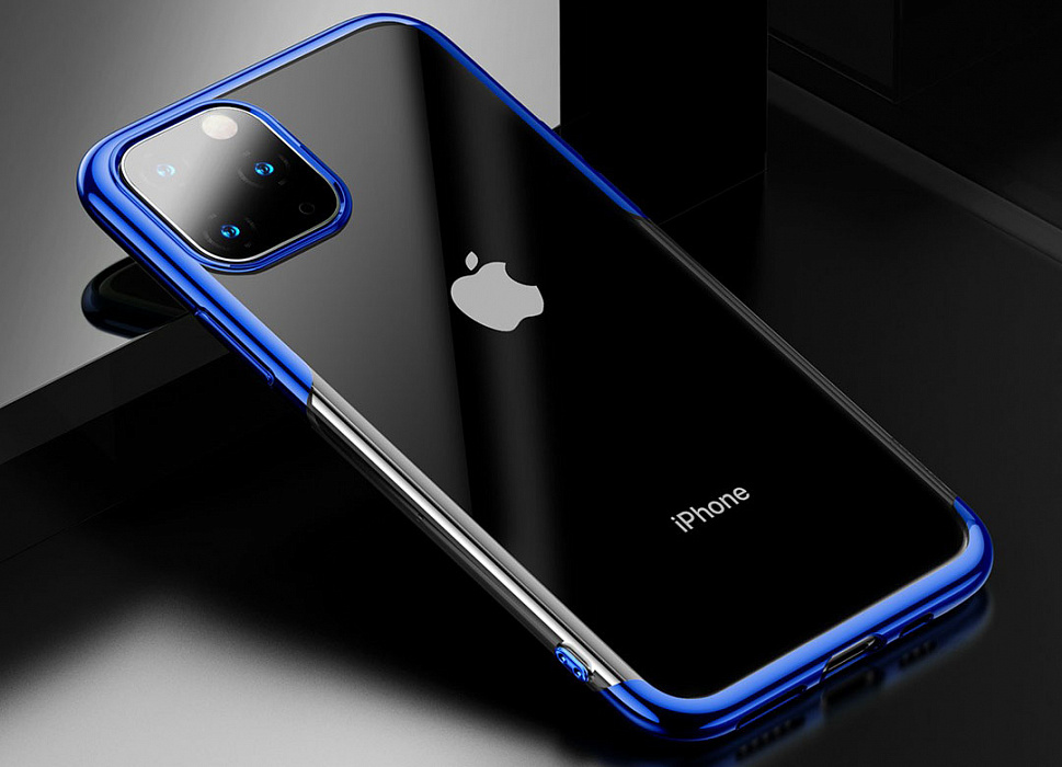 Чехол Baseus Shining Case Blue для iPhone 11 Pro Max