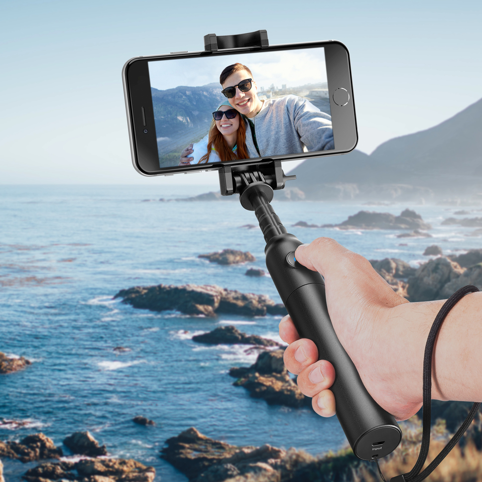 Селфи-монопод Anker Selfie Stick Black Bluetooth A7161011