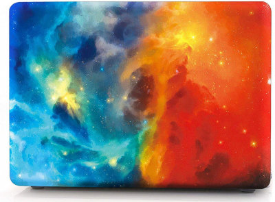 Чехол-накладка i-Blason Cover Colorful Nebula для MacBook Pro 13 Retina  Тонкая и стильная накладка • Придает устройству необычный внешний вид • Защищает от механических повреждений • Препятствует перегреванию