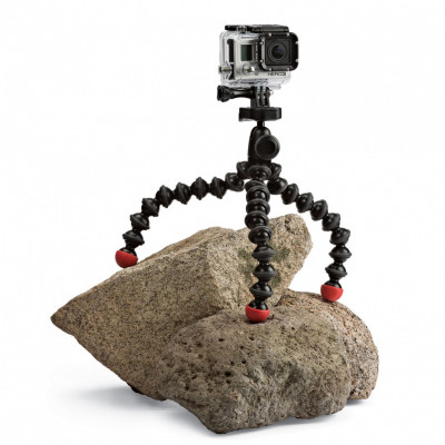 Гибкий штатив для GoPro Joby GorillaPod Action Tripod  переходник на штатив или мопопод • подходит для всех штативов и моноподов со стандартной резьбой 1/4" • аналог GTRA30 • для всех камер GoPro