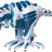Робот WowWee Roboraptor Blue  - Робот WowWee Roboraptor Blue