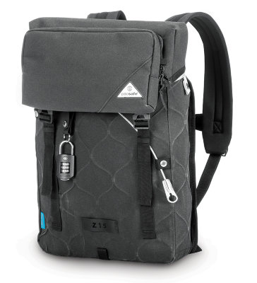 Рюкзак-антивор Pacsafe Ultimatesafe Z15 Anti-Theft Backpack Charcoal