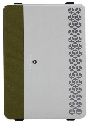 Чехол Kajsa Reflective Collection Grey/Olive для iPad Pro 9.7&quot;  Стильный и удобный чехол-книжка • Элегантный дизайн • Защита от ударов, пыли, повреждений и царапин • Функционален и удобен в использовании