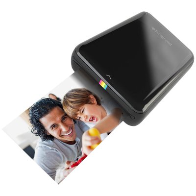 Портативный карманный принтер Polaroid Zip Black  Простое управление • Bluetooth 4.0 • 25 фотографий на одном заряде аккумулятора