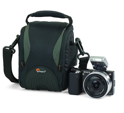 Сумка для беззеркального фотоаппарата LowePro Apex 100 AW Black  Сумка для фотокамеры • Материал: текстиль • 19.50х15х17.50 см  