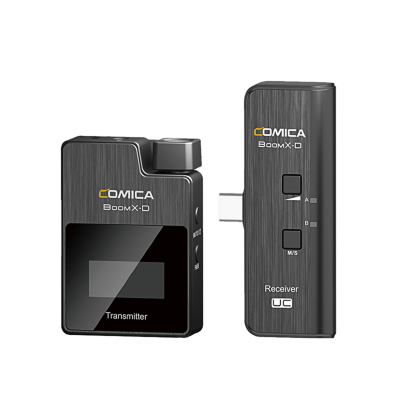 Радиосистема CoMica BoomX-UC1 (RX UC+TX)  Компактная и функциональная • Встроенный микрофон • Передовые технологии • Идеален для Android смартфонов