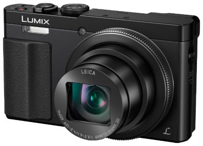 Цифровой фотоаппарат Panasonic Lumix DMC-TZ70 Black  Матрица 12.8 МП • Съемка видео Full HD • Оптический зум 30x • Экран 3"
