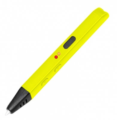3D ручка Funtastique RP600A Yellow с USB-зарядкой  3D-ручка 3го поколения от Funtastique • Работает от USB • Заправляется ABS и PLA-пластиком • Регулировка температуры и скорости подачи • Керамический наконечник • Вес 40 г