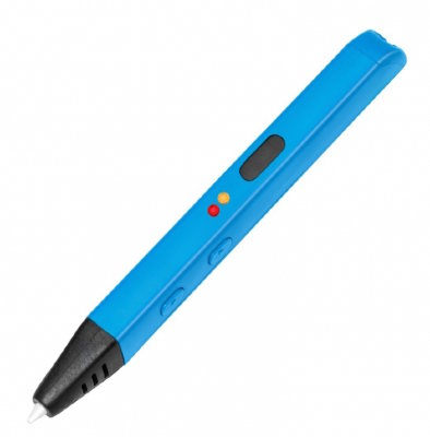 3D ручка Funtastique RP600A Blue с USB-зарядкой  3D-ручка 3го поколения от Funtastique • Работает от USB • Заправляется ABS и PLA-пластиком • Регулировка температуры и скорости подачи • Керамический наконечник • Вес 40 г