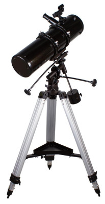 (RU) Телескоп Sky-Watcher BK P13065EQ2  Тип телескопа: рефлектор • Оптическая схема: Ньютона • Покрытие оптики: полное многослойное • Фокусное расстояние, мм 650 • Окуляры в комплекте: 25 мм, 10 мм • Искатель с красной точкой • Есть стандартная Т-резьба (М42) для монтажа зеркальной фотокамеры