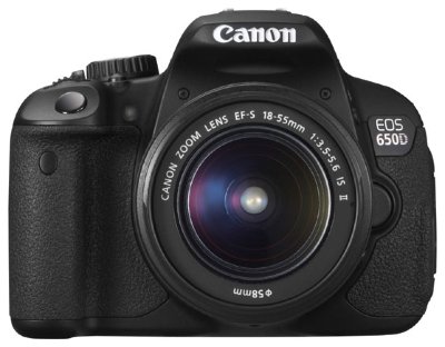 Зеркальный фотоаппарат Canon EOS 650D Kit EF-S 18-55 III DC  Датчик APS-C CMOS с 18,0 млн пикселей • Видео в формате Full HD с ручным управлением и непрерывной автофокусировкой • EF-S 18-55 III DС
