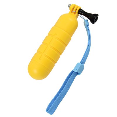 Ручка-поплавок для GoPro Grenade Floaty Bobber Yellow  Держит на поверхности воды камеру GoPro • можно использовать как монопод • удобный шнурок в комплекте • для всех камер GoPro