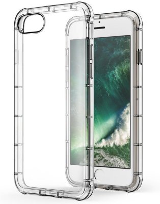 Чехол Anker ToughShell Air Clear для iPhone 8/7 A7055101  Прозрачный и тонкий чехол накладка с системой «воздушной подушки» для iPhone 8/7