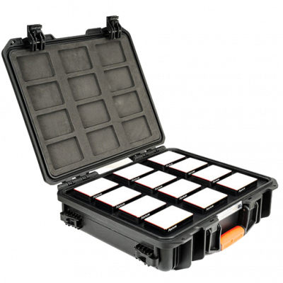 Комплект осветителей Aputure MC 12 Kit  • LED панель • Мощность (макс):	5 Вт • Цветовая температура: 3200 — 6500 • Яркость:	1100 лк • Особенности конструкции: встроенный дисплей, магнитное крепление