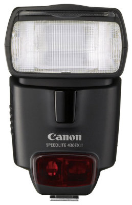 Вспышка Canon Speedlite 430EX II  Вспышка для камер Canon • Ведущее число: 43 м (ISO 105) • Поддержка режимов TTL, E-TTL, E-TTL II • Поворотная головка • Выбор угла освещения: ручной