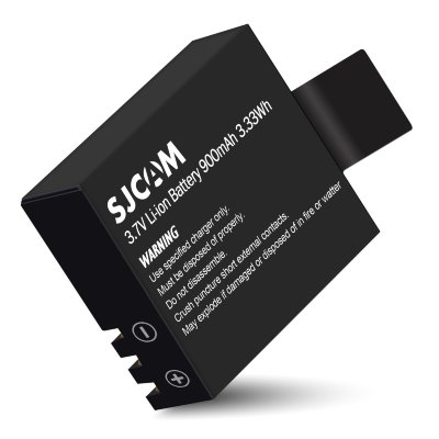 Аккумулятор для SJCAM SJ4000 / SJ4000 WiFi 900 mAh  Аккумулятор для SJCAM SJ4000 / SJ4000 Wi-Fi  • Емкость 900 mAh