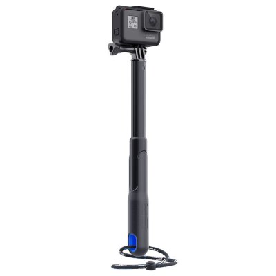 Монопод телескопический для GoPro SP Gadgets POV POLE 37&quot; Black  Монопод для GoPro • длина от 31 до 94 cм • легкий и прочный • подходит для подводной съемки • шнурок и карабин в комплекте • прорезиненная ручка • для всех камер GoPro