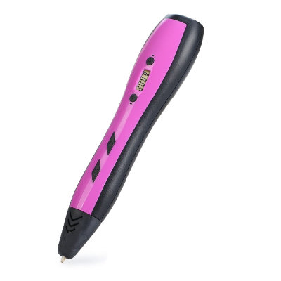 3D ручка Dewang RP700A Purple с LCD-дисплеем  3D-ручка 4го поколения от Dewang с LCD-дисплеем • Заправляется ABS и PLA-пластиком • Регулировка температуры и скорости подачи • Керамический наконечник • Удобный дизайн