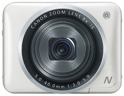 Цифровой фотоаппарат Canon PowerShot N2 White  Компактная фотокамера • Матрица 16.8 МП (1/2.3") • Съемка видео Full HD • Оптический зум 8x • Экран 2.8" • Wi-Fi