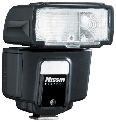 Вспышка Nissin i-40 для Canon  Вспышка для камер Canon • Ведущее число: 40 м (ISO 100, 105 мм) • Поддержка режимов TTL, E-TTL • Поворотная головка • Выбор угла освещения: ручной, авто