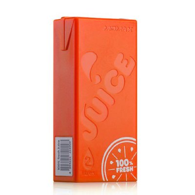 Внешний аккумулятор 4400 mAh Momax iPower Juice Orange  Необычный дизайн • Емкость 4400 мА⋅ч • Максимальный ток 1.5 А • Разъем USB • Переходник на micro USB
