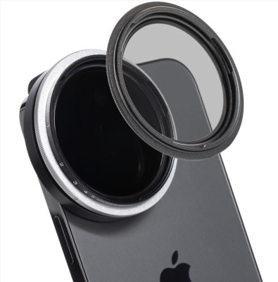 Комплект светофильтров NiSi IP-A Filmmaker Kit для iPhone   • Линз в комплекте : 2 шт • Вид фильтра :	ND (нейтральный), Mist/Diffusion (размытие) • Особенности конструкции : байонет IP-A (NiSi)