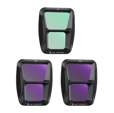 Комплект светофильтров K&F Concept ND + CPL для DJI Air 3 (3шт)