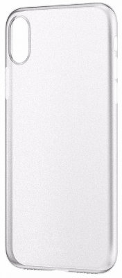 Чехол Baseus Wing White для iPhone XS Max  Укороченные бортики вдоль экрана • Защищает от царапин • Элегантный дизайн