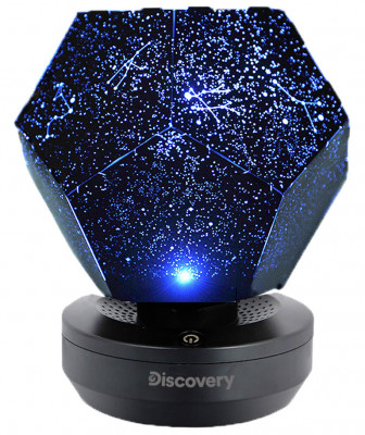 Домашний астропланетарий Discovery Star Sky P5  • Яркие звезды и созвездия прямо в комнате • Проектор в форме кристалла – привлекательный подарок • Управляется одной кнопкой на основании • Цвет проекции можно выбирать на свой вкус