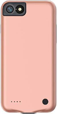 Чехол-аккумулятор Baseus External Battery Charger Case 2500mAh Pink для iPhone 8/7  Надежный чехол-аккумулятор для iPhone 8/7 с возможностью установки на различные магнитные держатели.