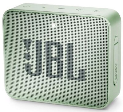 Портативная колонка JBL Go 2 Mint  Качественный звук • Водонепроницаемый корпус • Длительное время работы
