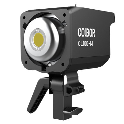 Осветитель Colbor CL100-M  Цветовая температура: 5600K • Встроенный дисплей • Мощность (макс) 100 Вт • Питание сетевой адаптер • Дистанционное управление, режим BOOST • Имеет крепление 5/8"