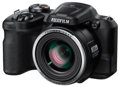 Цифровой фотоаппарат FujiFilm FinePix S8600  Фотокамера с суперзумом; • Матрица 16 МП (1/2.3"); • Съемка видео 720p; • Оптический зум 36x; • Экран 3"; • Вес камеры 450 г