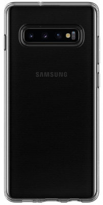 Чехол Spigen Crystal Flex Clear (605CS25659) для Samsung Galaxy S10  Надежная защита • Прочные материалы • Завышенные бортики для камеры • Продуманная эргономика