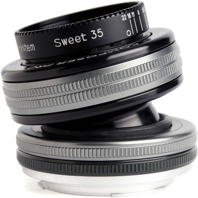 Объектив Lensbaby Composer Pro PL Sweet 35mm Nikon F  Стандартный объектив с постоянным ФР • Крепление Nikon F • Ручная фокусировка