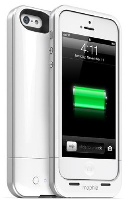 Чехол-аккумулятор Mophie Juice Pack Air White 1700mAh для iPhone 5/5S/SE  Удваивает время работы iPhone • Малые толщина и вес • Стильный внешний вид  • Емкость: 1700 мАч