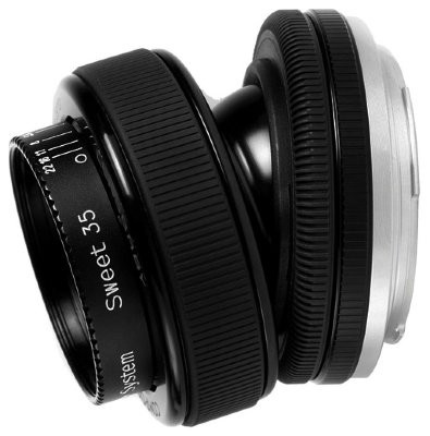 Объектив Lensbaby Composer Pro Sweet 35mm Micro 4/3 (Olympus PEN / Panasonic G)   Стандартный объектив с постоянным ФР • Крепление Zuiko Digital (формат 4/3)  • Ручная фокусировка