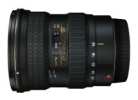 Объектив Tokina 12-28mm f/4.0 AT-X PRO DX для Canon  Широкоугольный Zoom-объектив • Крепление Canon EF и EF-S • 12 - 28 мм, F4 • Для неполнокадровых фотоаппаратов • Автоматическая фокусировка • Вес: 530 г