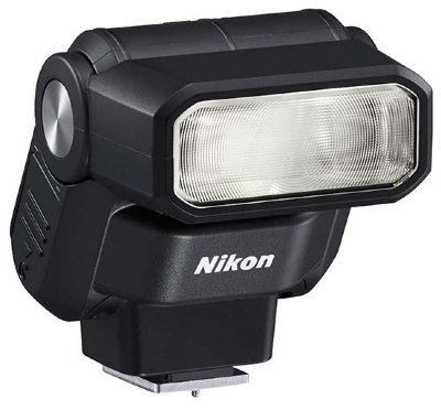 Вспышка Nikon Speedlight SB-300  Вспышка для камер Nikon • Ведущее число: 18 м (ISO 100) • Поддержка режимов i-TTL • Поворотная головка
выбор угла освещения: ручной • Вес: 120 г