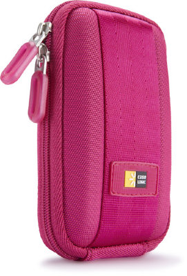 Чехол для фотоаппарата Case Logic QPB-201P Pink  Жесткий чехол для фотокамеры • Материал текстиль • Размер 9.50х4х12 см