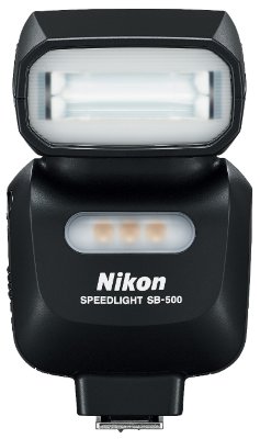 Вспышка Nikon Speedlight SB-500   Вспышка для камер Nikon • Ведущее число: 24 м (ISO 100) • Поддержка режимов i-TTL • Поворотная головка  •  Выбор угла освещения: ручной • Вес: 226 г