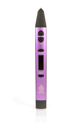 3D ручка Spider Pen Kid Purple  3D-ручка с OLED-дисплеем из облегченного сплава • Использует низкотемпературный и не токсичный пластик Unid Kid • Работает от USB и от сети • Регулировка температуры и скорости подачи • Демо-комплект пластика в подарок