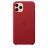 Кожаный чехол Apple Leather Case PRODUCT RED (Красный) для iPhone 11 Pro  - Кожаный чехол для IPhone 11 Pro Apple Leather Case PRODUCT RED (красный)