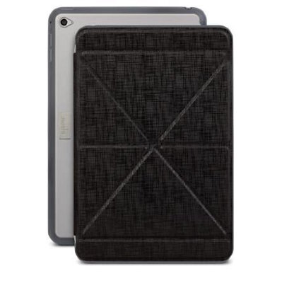 Чехол Moshi Versa Cover Black для iPad Mini 4  Ударопоглощающий каркас • Складная подставка использует принцип оригами • Лёгкий доступ ко всем кнопкам и камере iPad Mini • Полная защита устройства