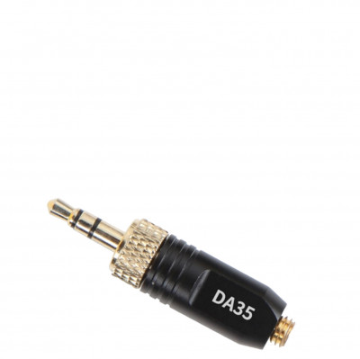Адаптер Deity DA35 (Microdot - TRS) Чёрный   • Подключение:	mini Jack 3.5 мм TRS, Microdot • Вес с упаковкой:	13 г