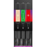 Картридж (фотополимер) для 3D ручки CreoPop №4 Glow-in-the-Dark, светящиеся в темноте (кристальный, зеленый, красный)