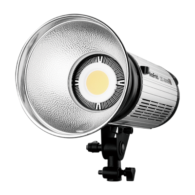 Осветитель NiceFoto LED-1500B III  • Вид осветителя: моноблок • Цветовая температура: 5500 K • RGB режим: Нет • Особенности конструкции: встроенный дисплей, активное охлаждение • Мощность (макс): 150 Вт